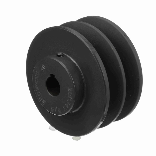 Browning 2 Groove Cast Iron Fhp - Finished Bore Sheave, 2BK34X5/8 2BK34X5/8 - main